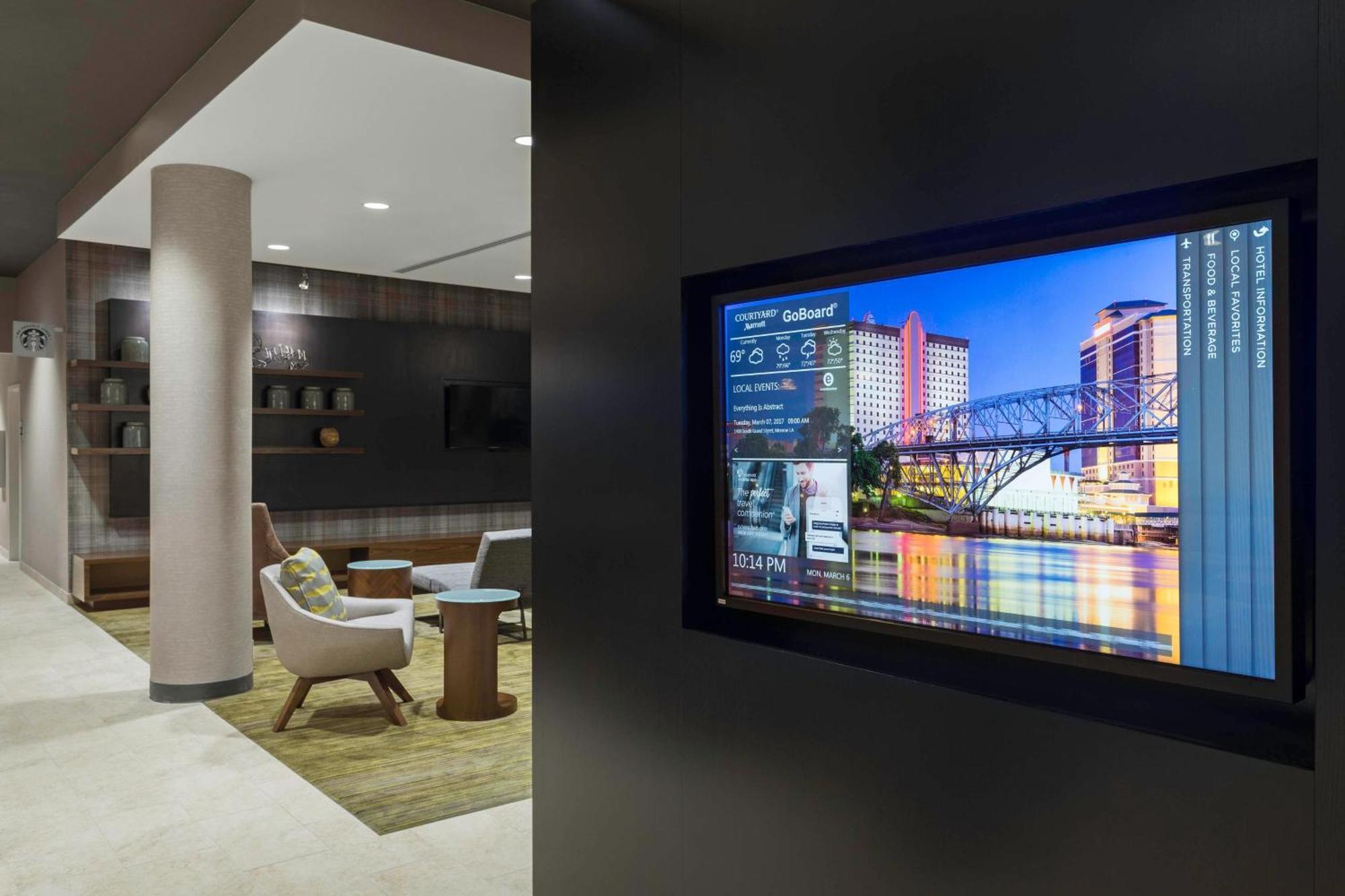 Отель Courtyard By Marriott Растон Экстерьер фото